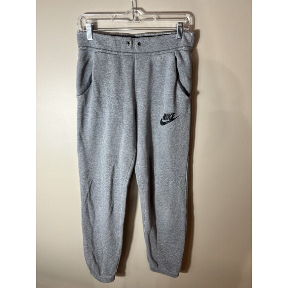 Nike Gray Sportswear Jogger Sweat Pants Women's Small - Picture 1 of 12